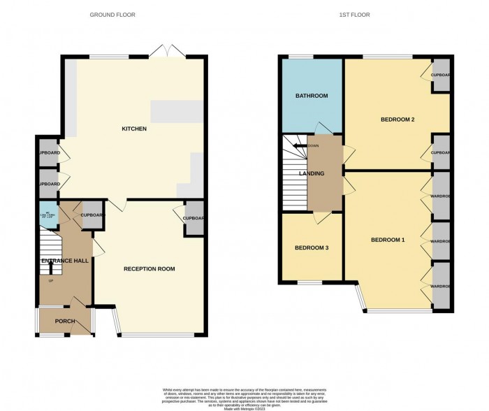 Floorplan for Chailey Avenue, Enfield