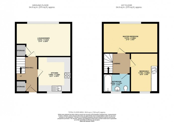 Floorplan for The Stow, Harlow, Essex