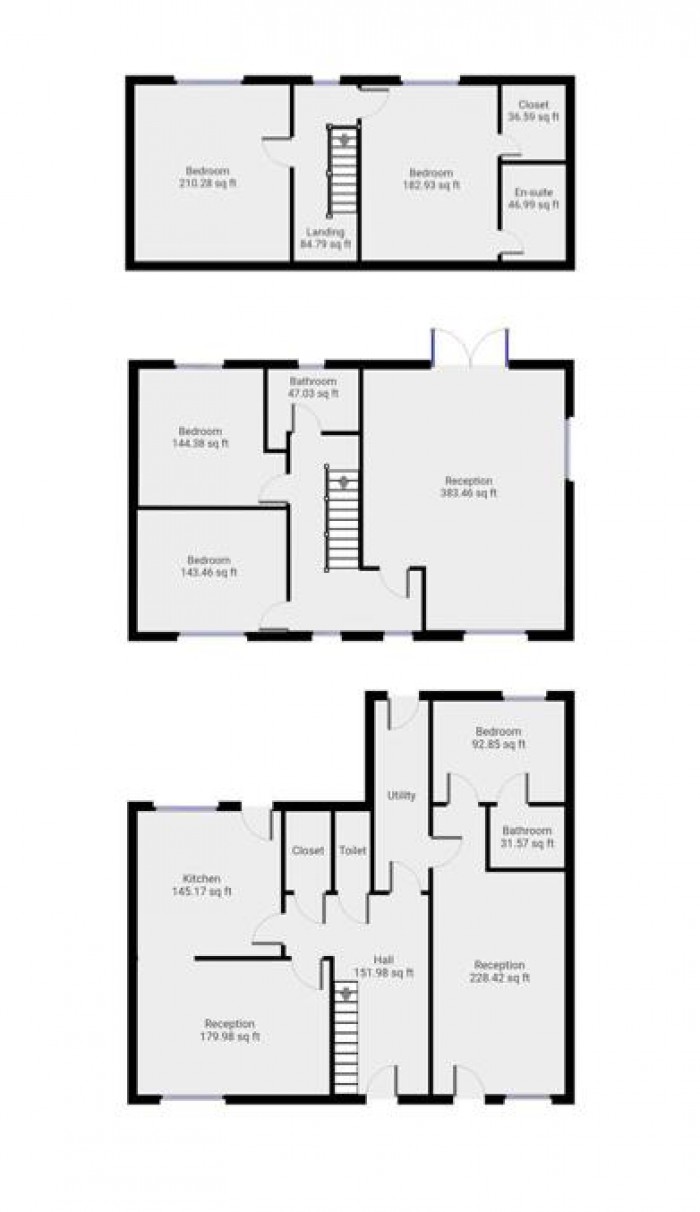 Floorplan for Princesfield Road, Waltham Abbey