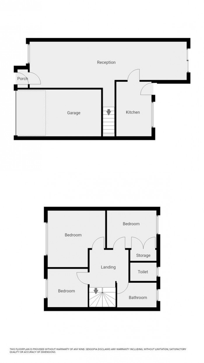 Floorplan for Tudor Way, Waltham Abbey