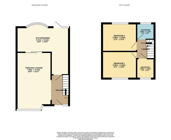 Floorplan for Goat Lane, Enfield