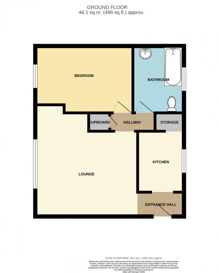 Floorplan for Kingsland, Harlow