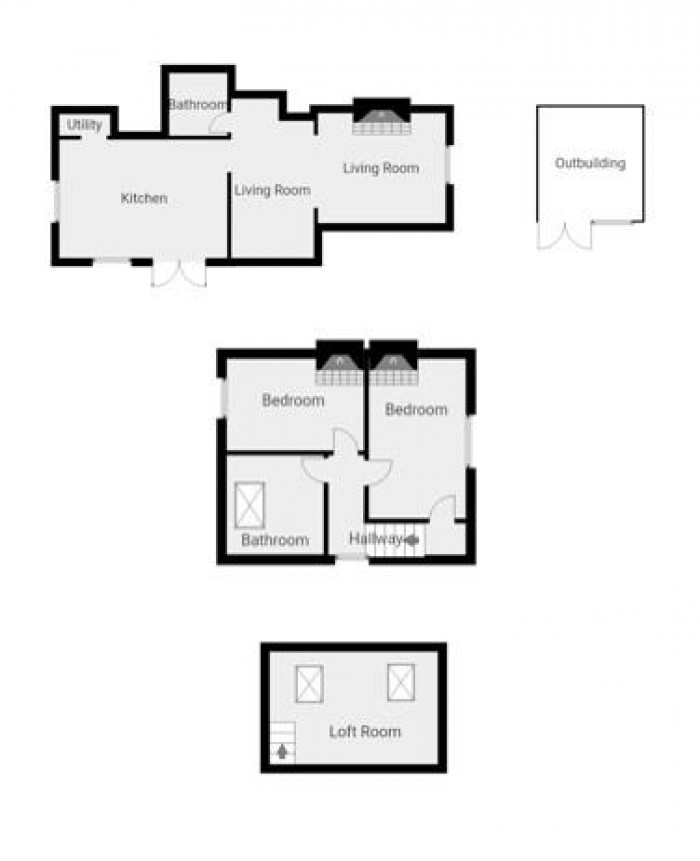 Floorplan for Woodgreen Road, Waltham Abbey