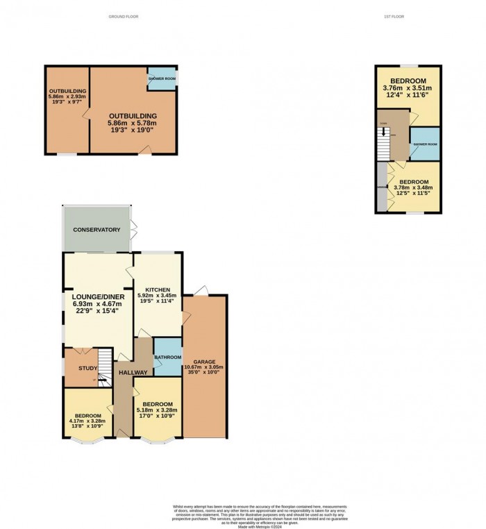 Floorplan for Great Cambridge Road, Cheshunt, Waltham Cross