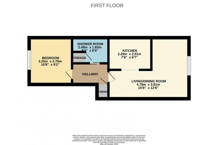 Floorplan for John Gooch Drive, Enfield