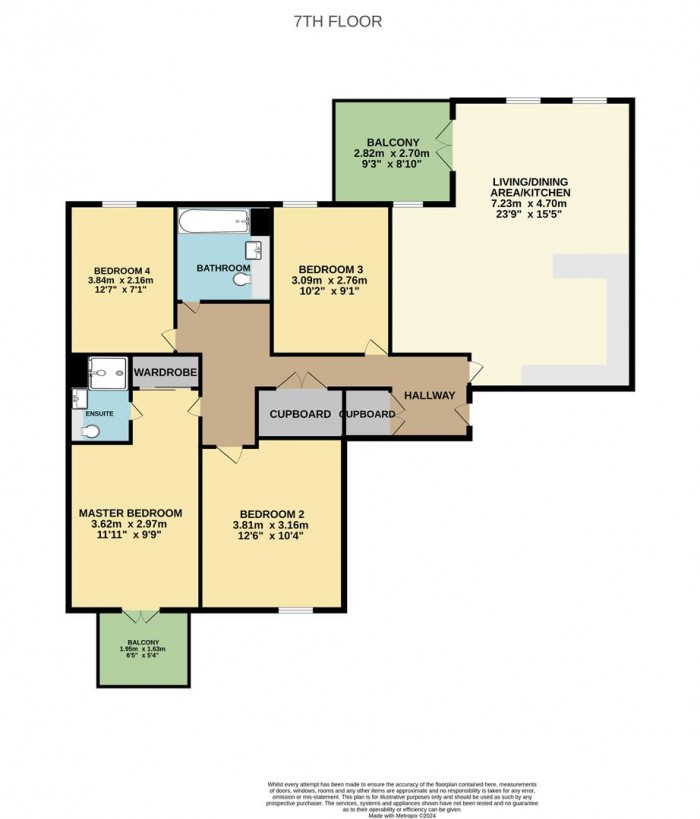 Floorplan for Nellie Cressall Way, London