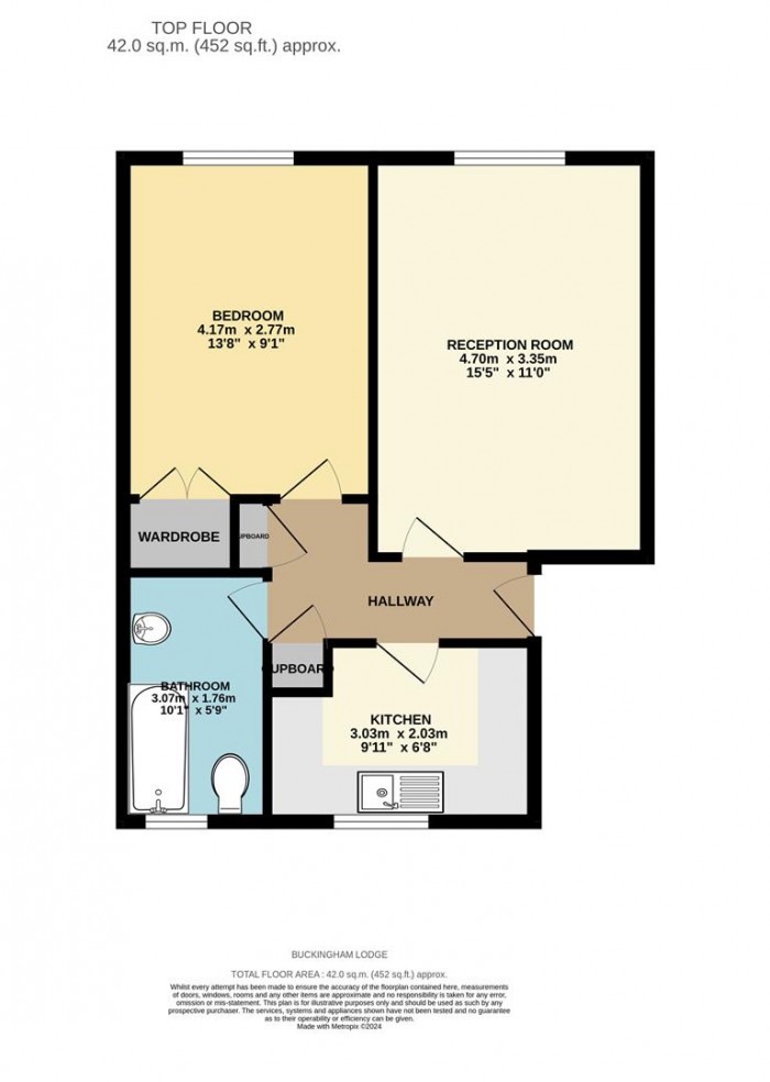 Floorplan for Muswell Hill, London