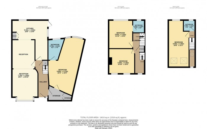 Floorplan for Southcote Road, London