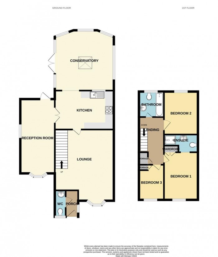 Floorplan for Pytt Field, Harlow