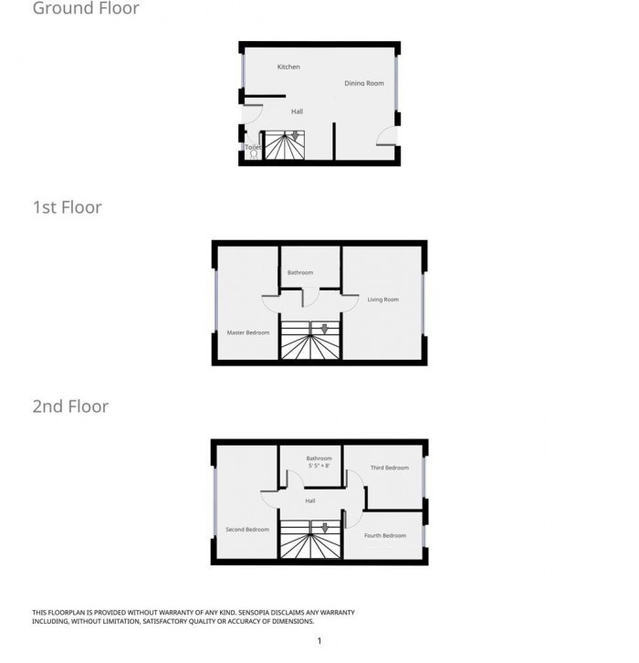 Floorplan for Abbotts Drive, Waltham Abbey