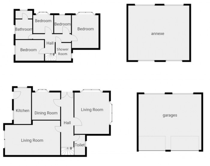 Floorplan for Nevin Drive, Chingford