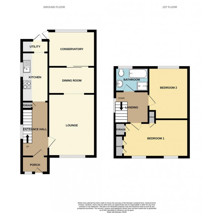 Floorplan for Carters Mead, Harlow