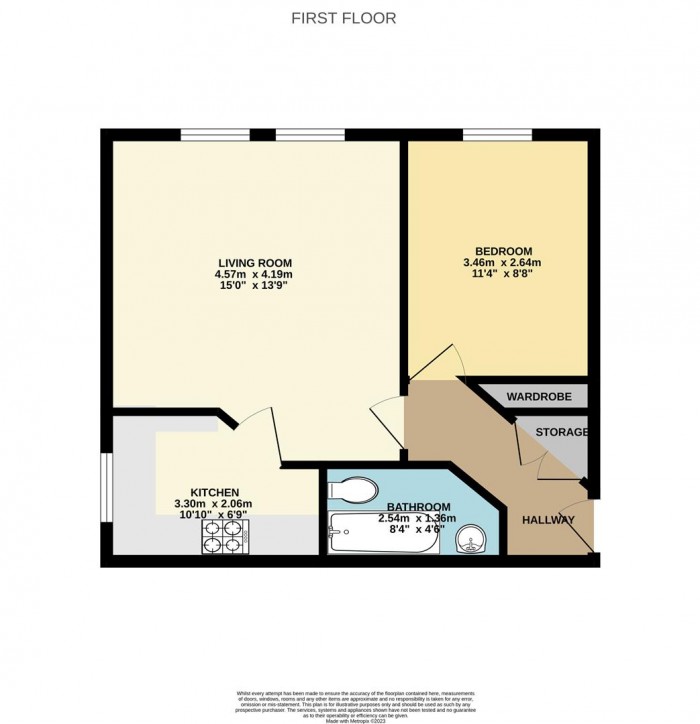 Floorplan for Genotin Road, Enfield