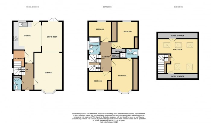 Floorplan for Ashworth Place, Harlow