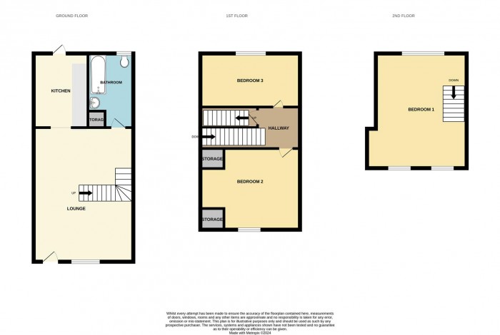 Floorplan for Batley Road, Enfield