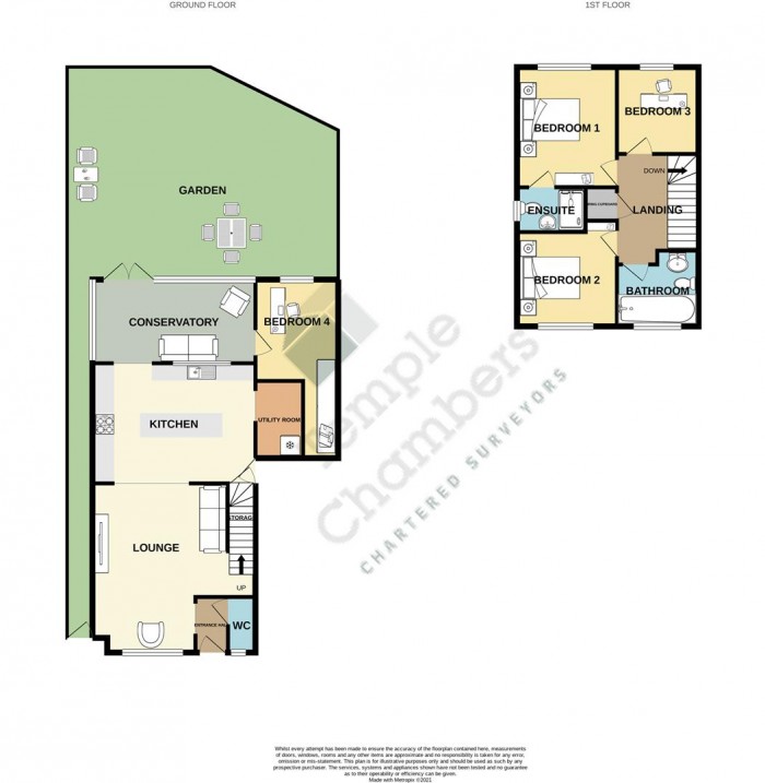 Floorplan for Challinor, Church Langley