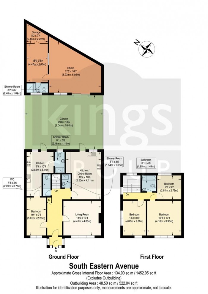 Floorplan for South Eastern Avenue, Edmonton, N9