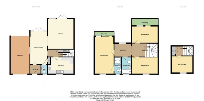 Floorplan for Ramblers Lane, Newhall, Harlow