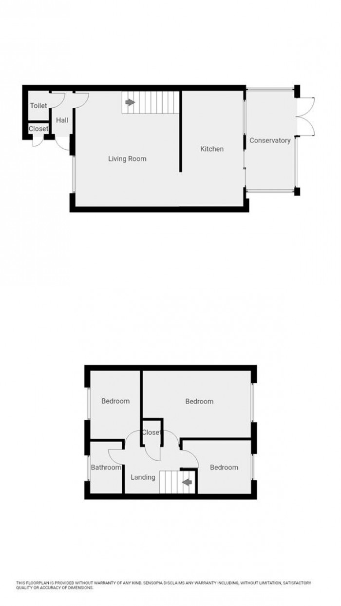 Floorplan for Downlands, Waltham Abbey