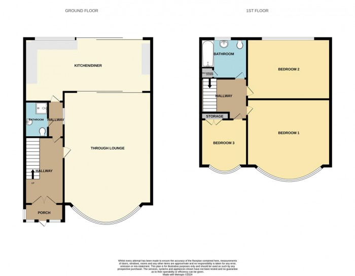 Floorplan for Great Cambridge Road, Enfield