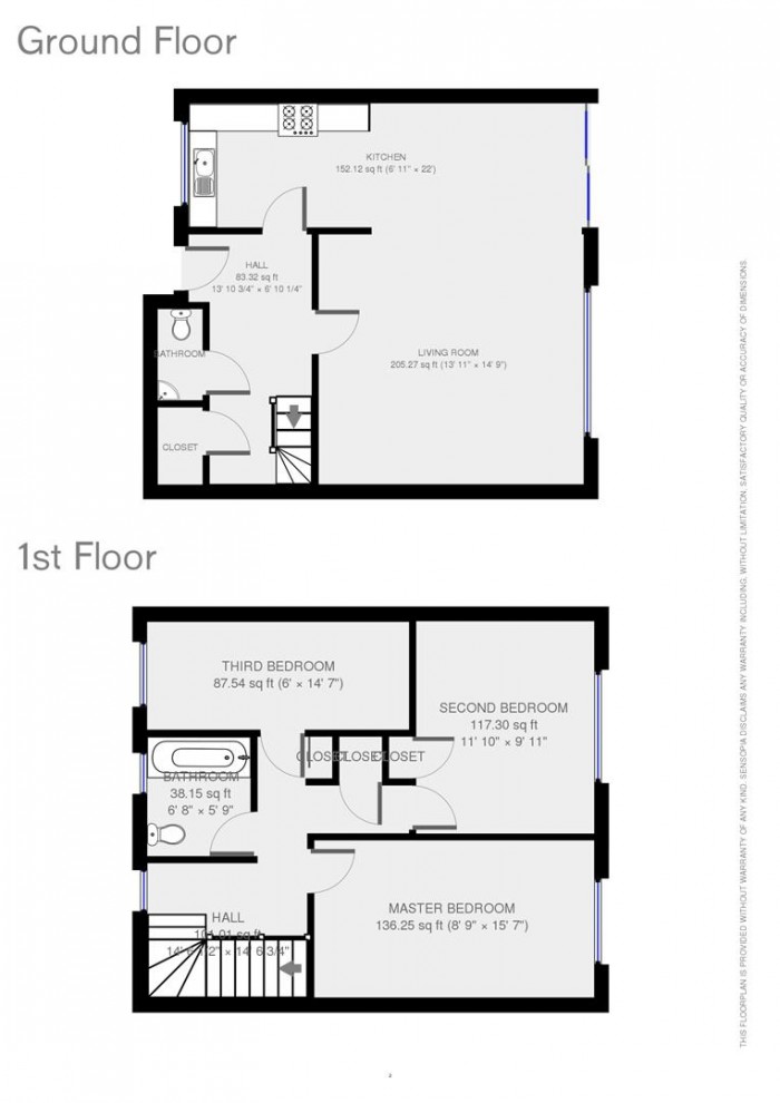 Floorplan for Newhall Court, Waltham Abbey