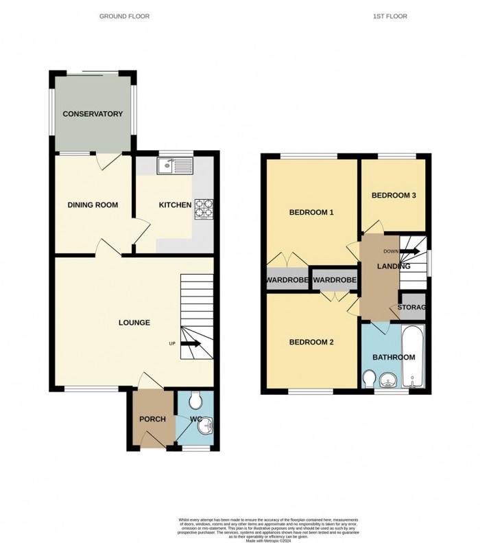 Floorplan for Burley Hill, Harlow