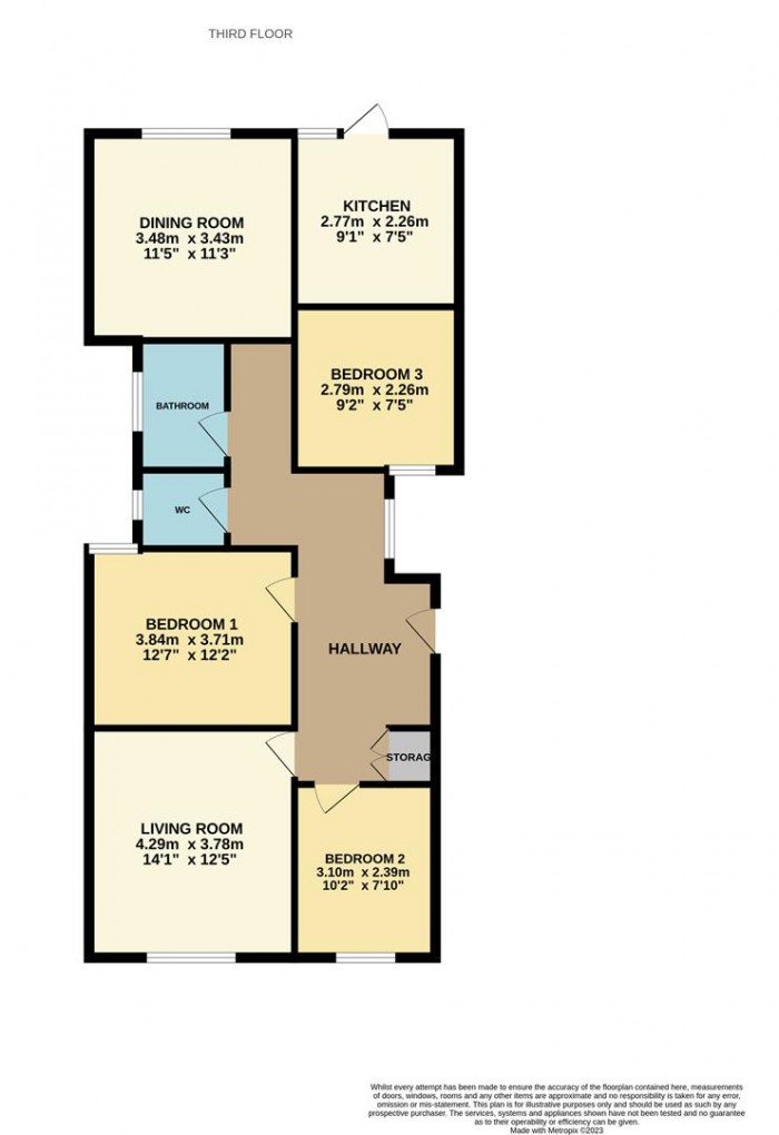 Floorplan for Green Lanes, London