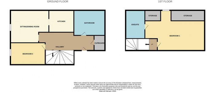 Floorplan for Evron Place, Hertford