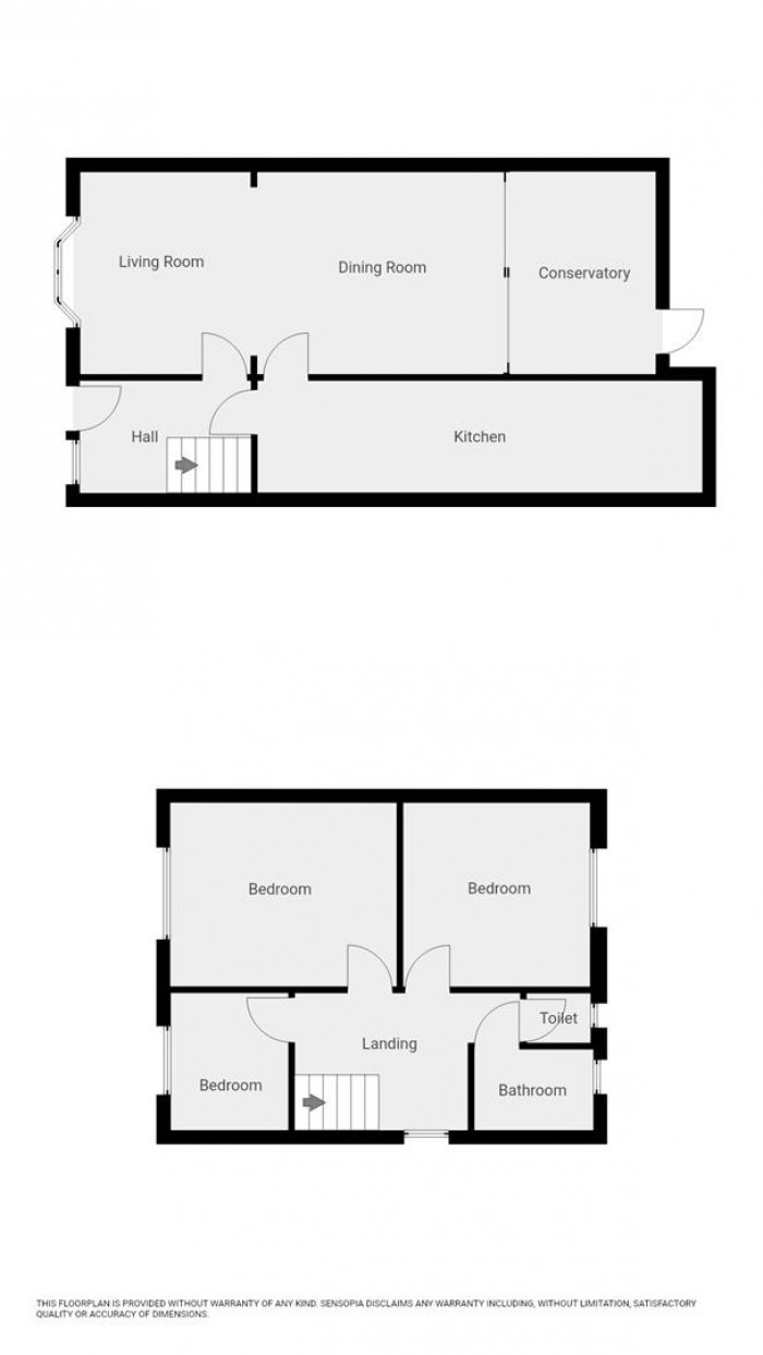 Floorplan for Cherrydown Avenue, London