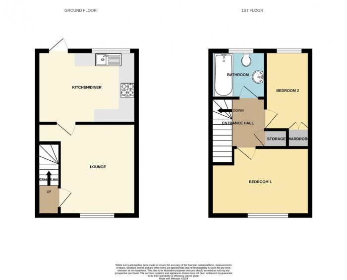 Floorplan for Davenport, Church Langley