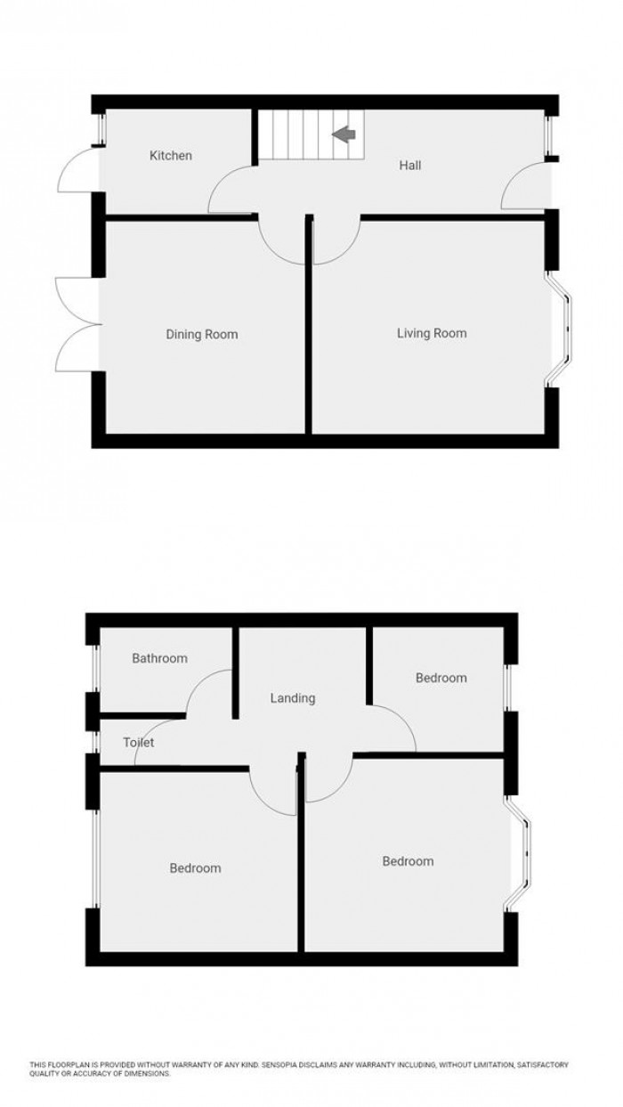 Floorplan for Cherrydown Avenue, London