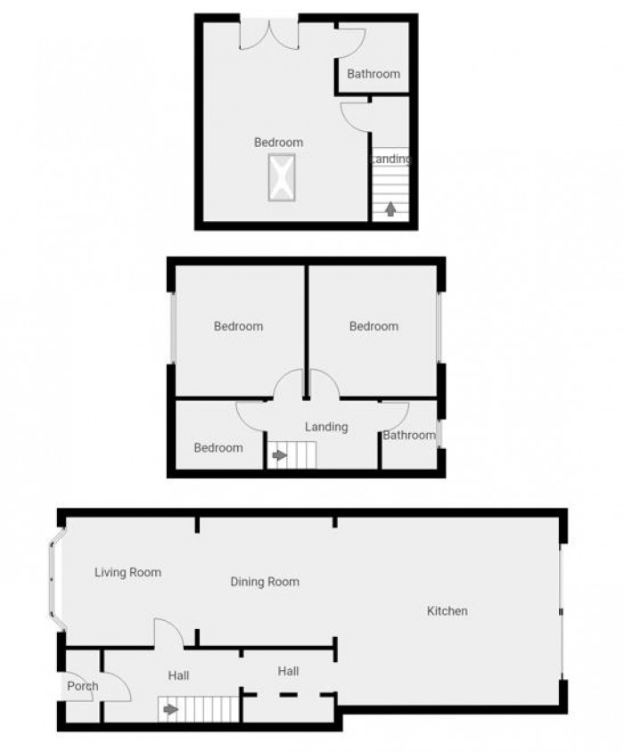 Floorplan for Tufton Road, London