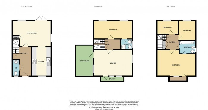 Floorplan for Greenfinch Way, Newhall