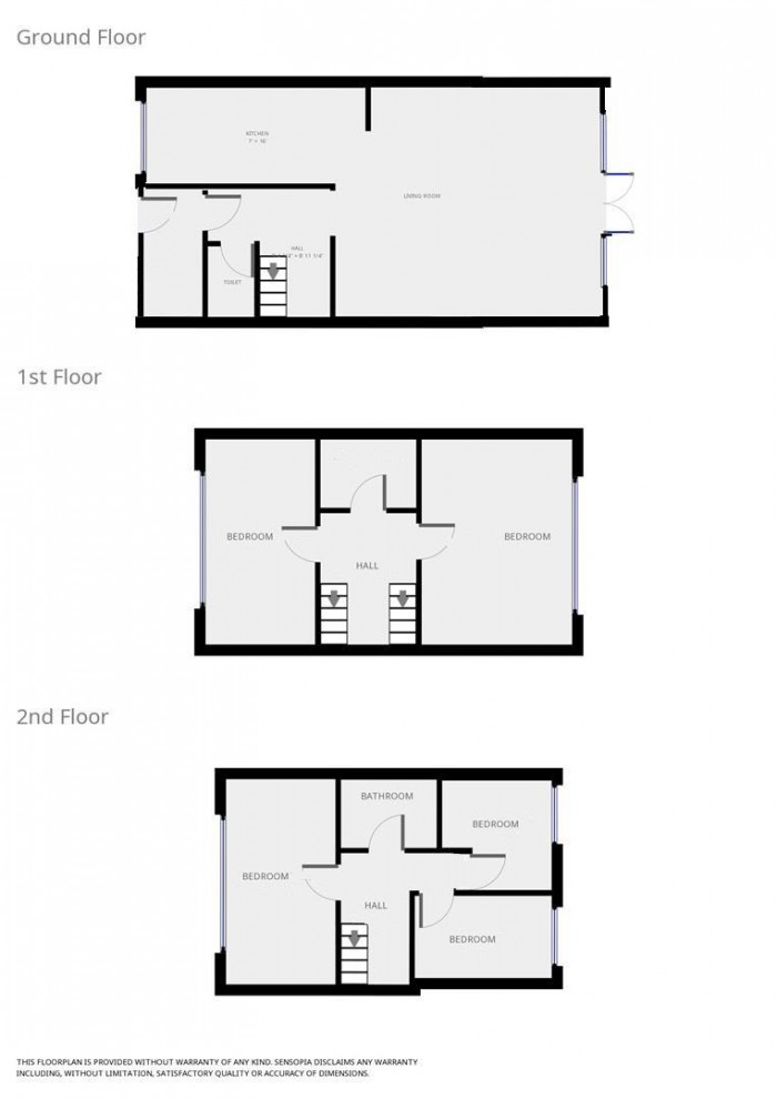 Floorplan for Abbotts Drive, Waltham Abbey