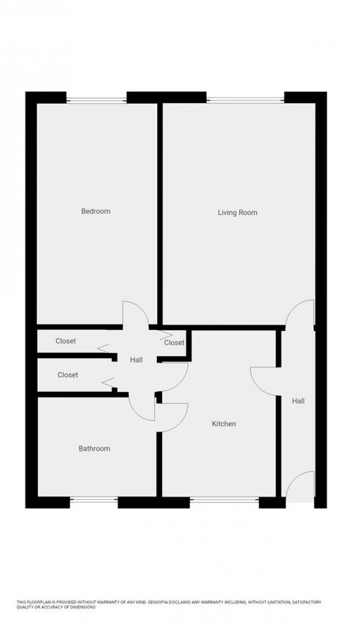 Floorplan for Gordon Road, London