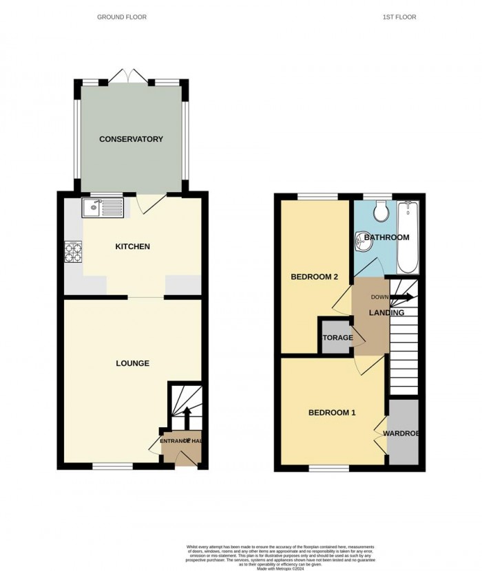 Floorplan for Davenport, Church Langley