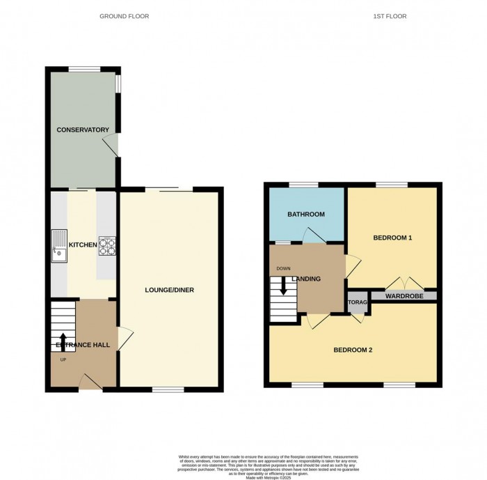 Floorplan for Carters Mead, Harlow