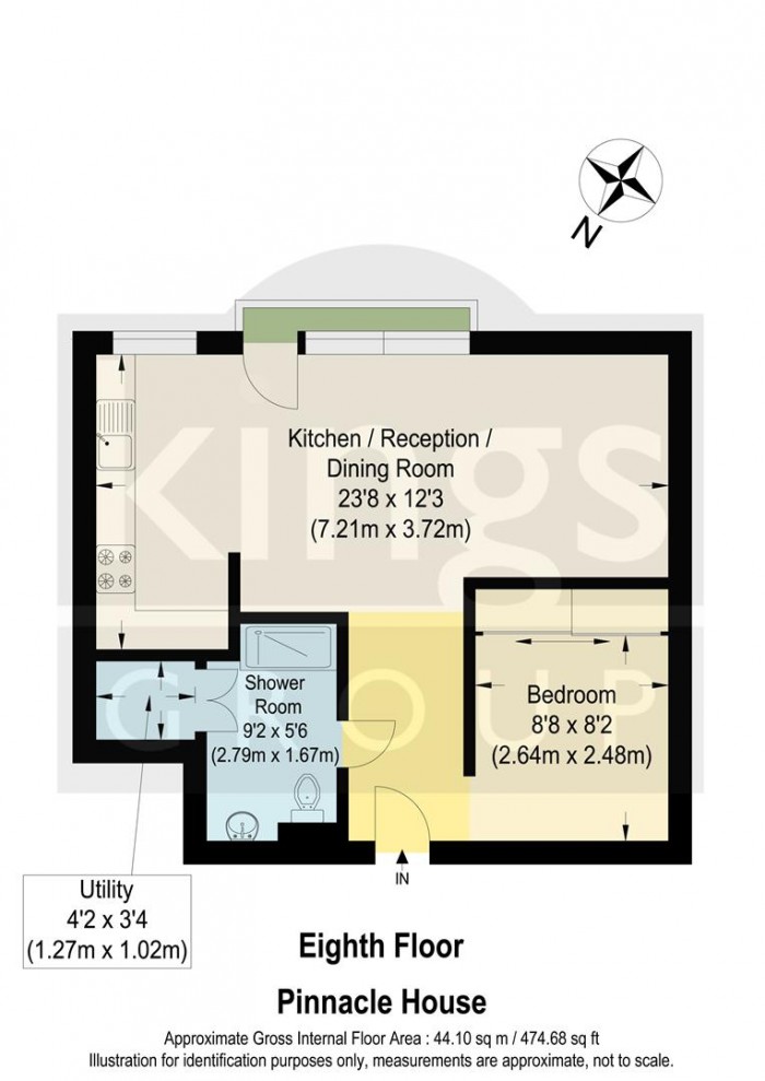 Floorplan for Southbury Road, Enfield