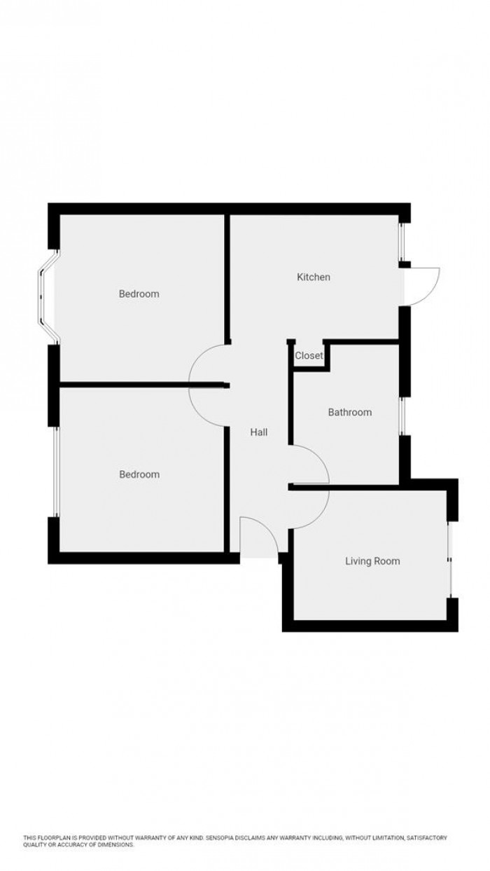 Floorplan for Tufton Road, London