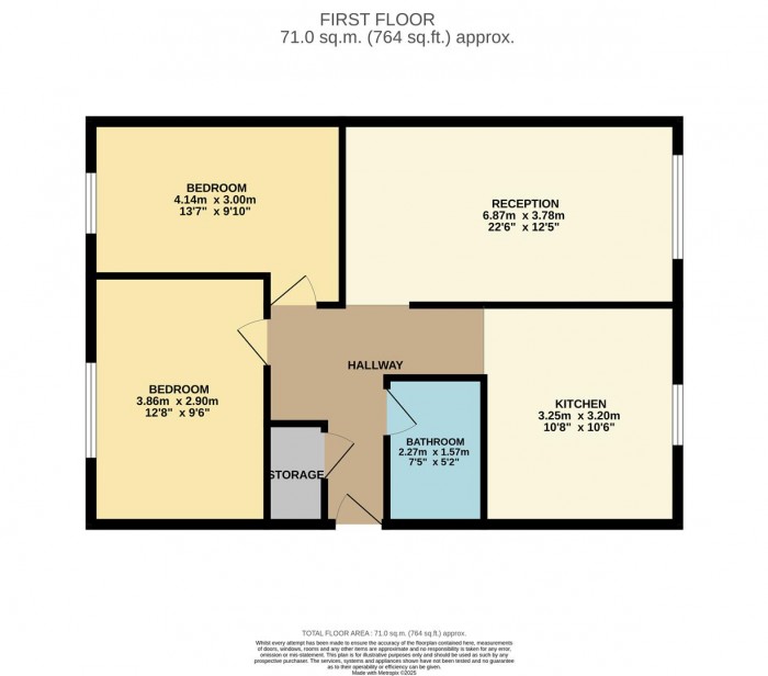 Floorplan for Winsbeach, London