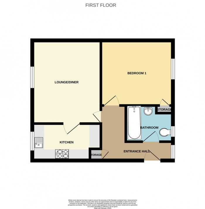 Floorplan for Carters Mead, Harlow