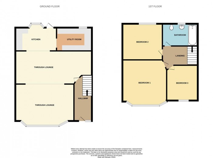 Floorplan for Kenilworth Crescent, Enfield