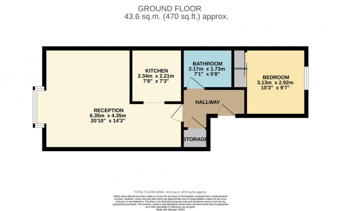 Floorplan for Teresa Mews, London