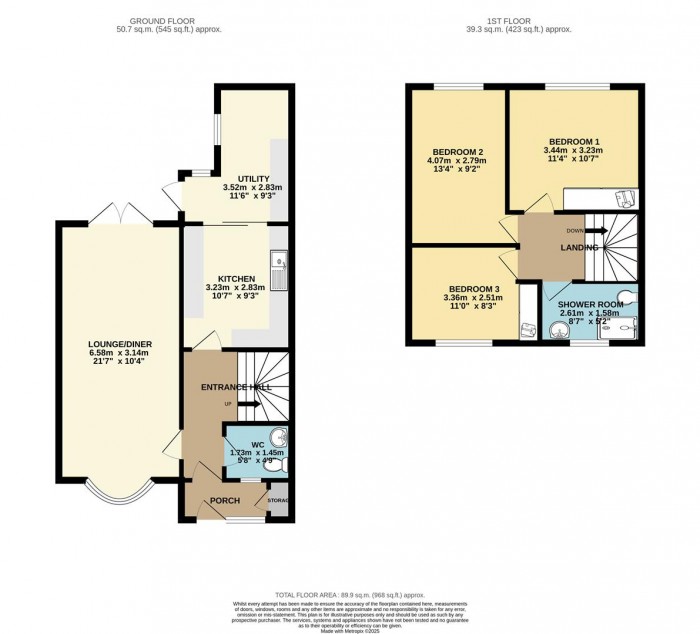 Floorplan for Spruce Hill, Harlow