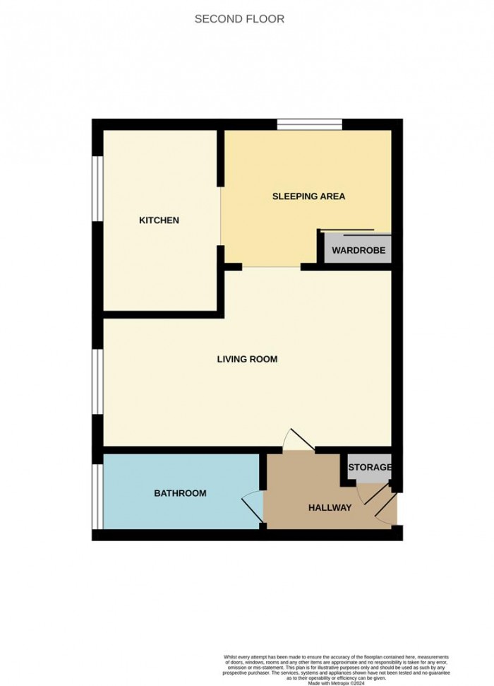 Floorplan for Magpie Close, Enfield