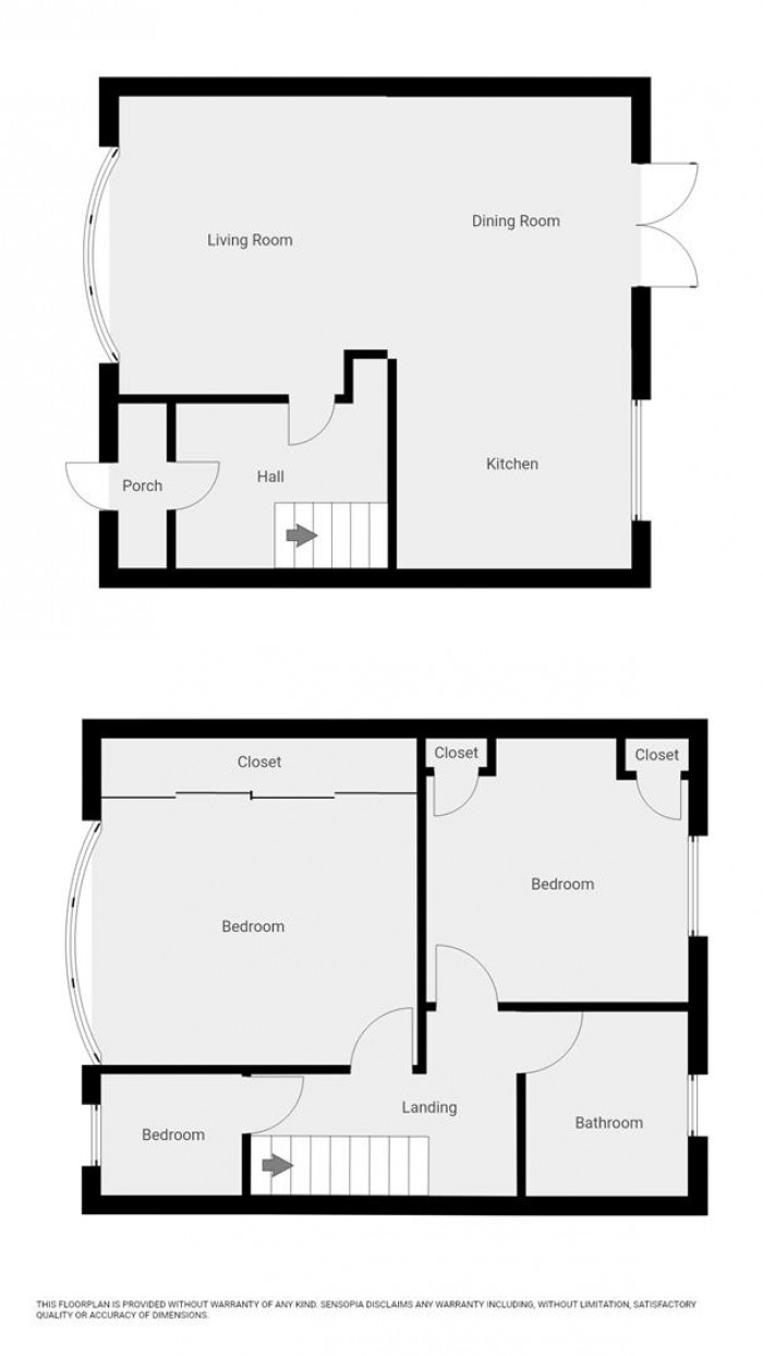 Floorplan for Middleton Avenue, London