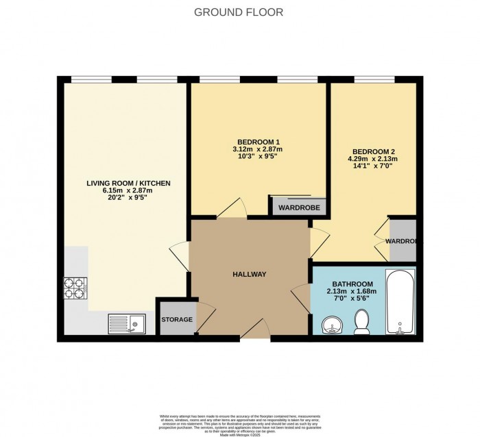 Floorplan for Burlington House, Swanfield Road, Waltham Cross