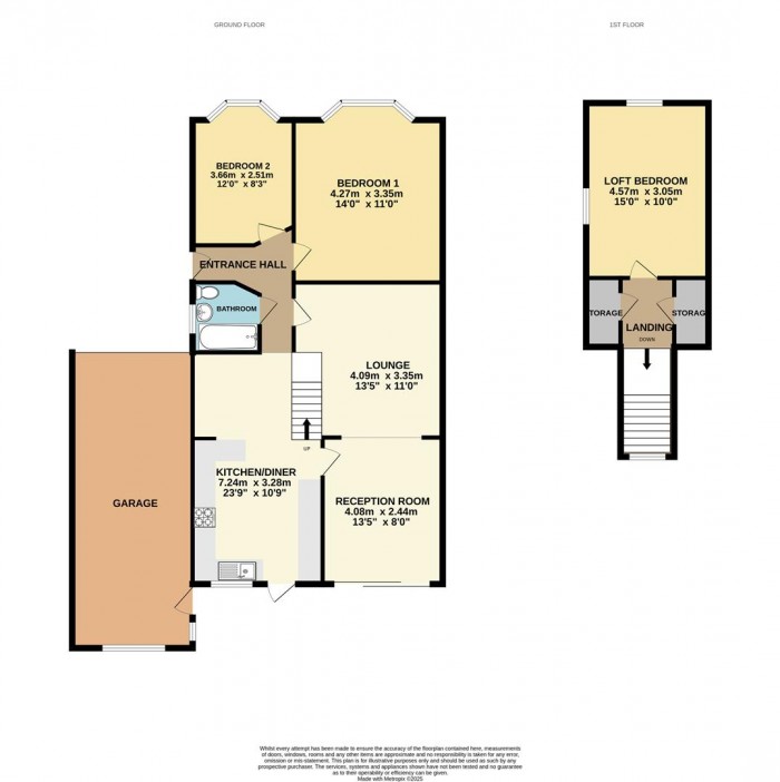 Floorplan for Marina Gardens, Cheshunt, Waltham Cross