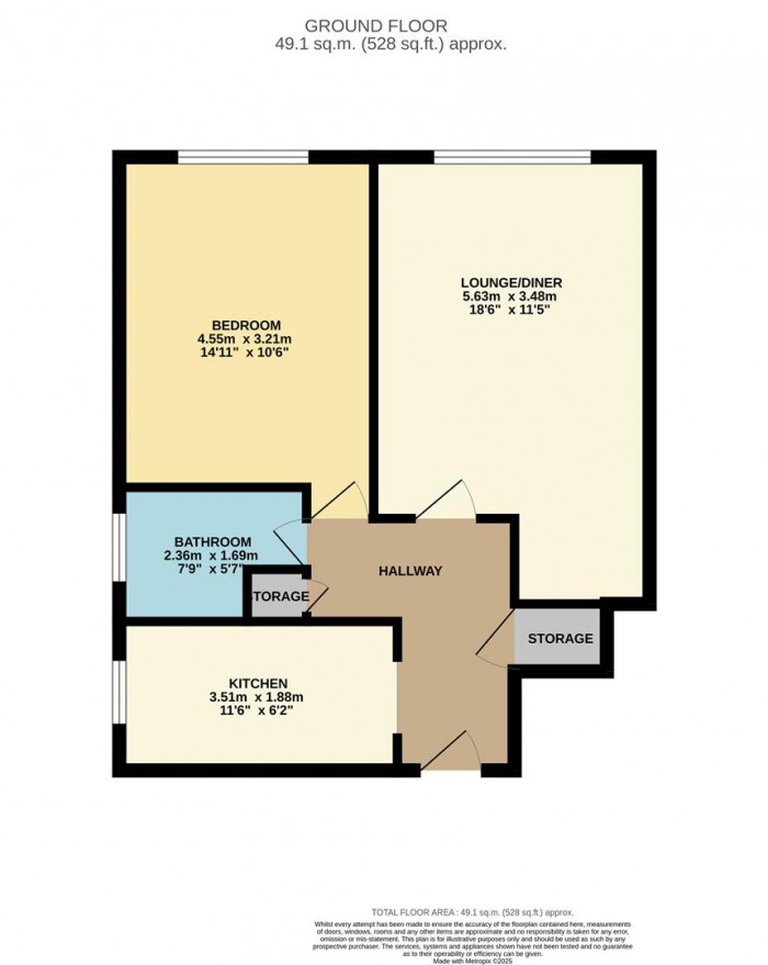 Floorplan for Pennymead, Harlow