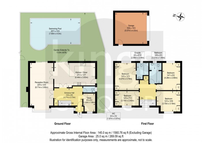 Floorplan for Haldane Close, Enfield